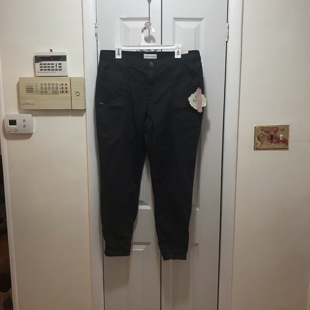 Women's Mid rise Utility Ankle Pants Knox rose